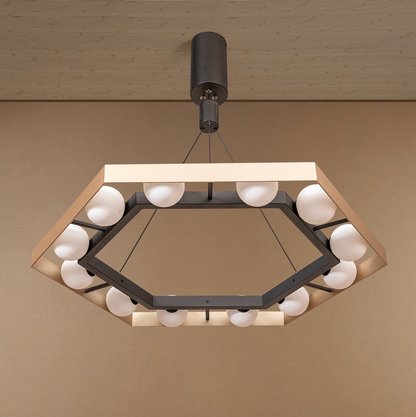 Golden Hour Glow Ceiling Light For Living Room