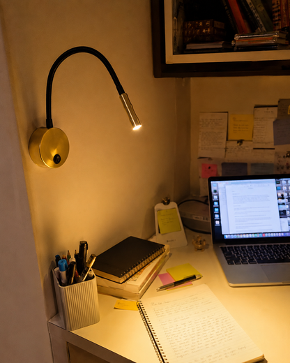 3 Watts Spring LED Wall Reading Light
