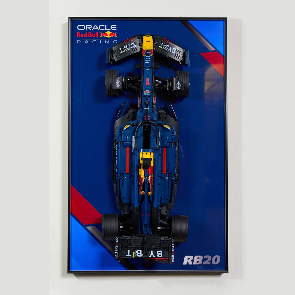 LEGO® TECHNIC™ Oracle Red Bull Racing RB20 F1 Car 42206 Car Display  Frame And LEGO Set