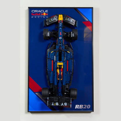 LEGO® TECHNIC™ Oracle Red Bull Racing RB20 F1 Car 42206 Car Display  Frame And LEGO Set