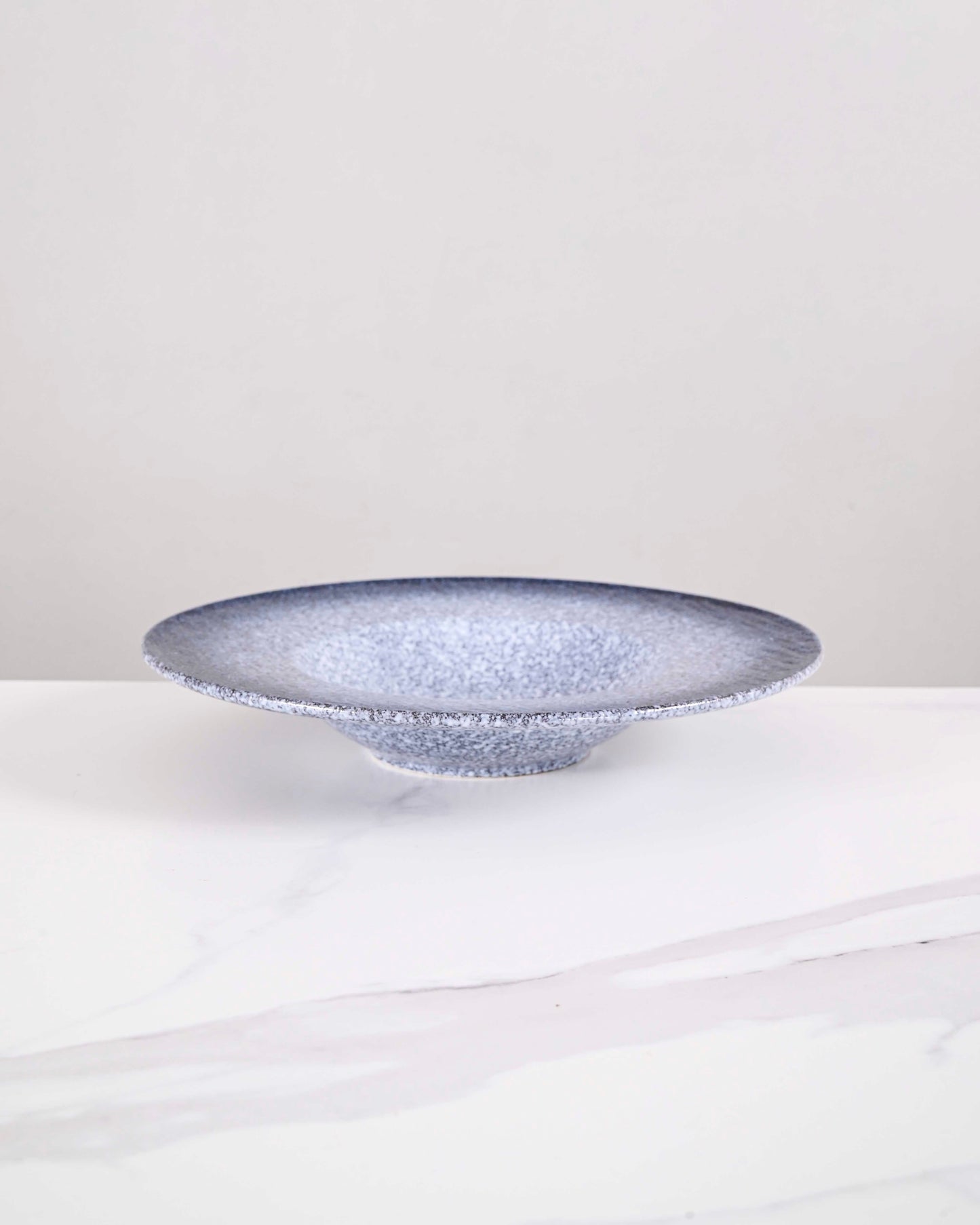 Deep Sea Speckled Pasta Plate