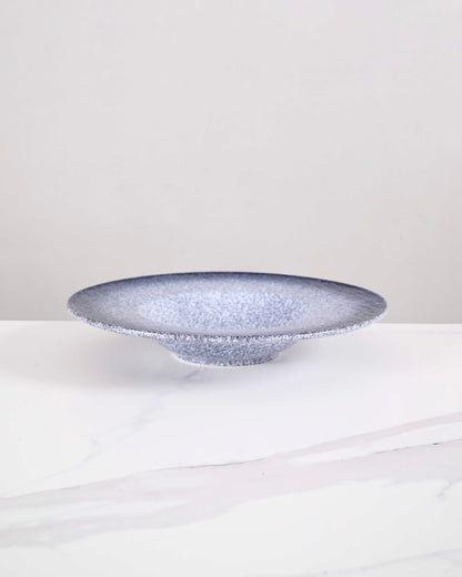 Deep Sea Speckled Pasta Plate