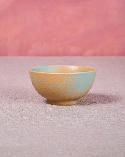 Golden Drift Matte Bowl