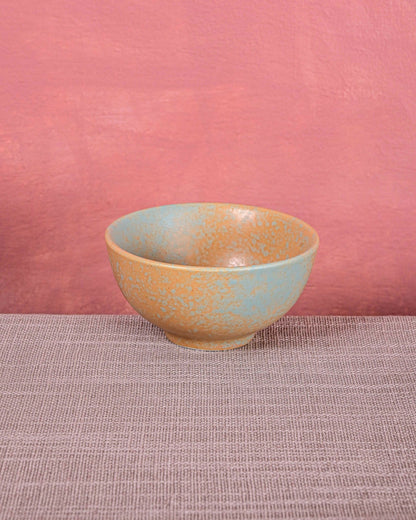Golden Drift Matte Bowl