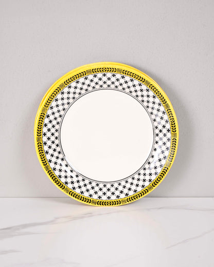 Vintage Motif Quarter Plate