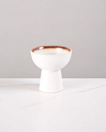 Artisan Glazed Dessert Bowl