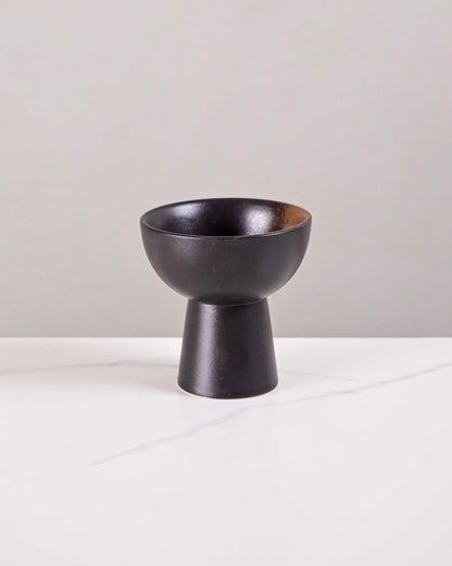 Charcoal Eclipse Dessert Bowl