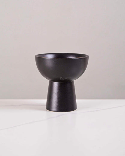 Charcoal Eclipse Dessert Bowl
