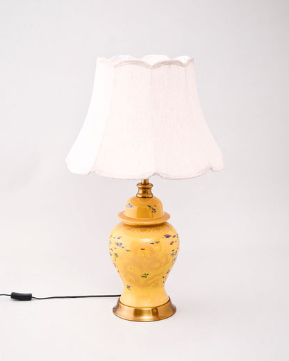 Golden Imperial Dragon Table Lamp