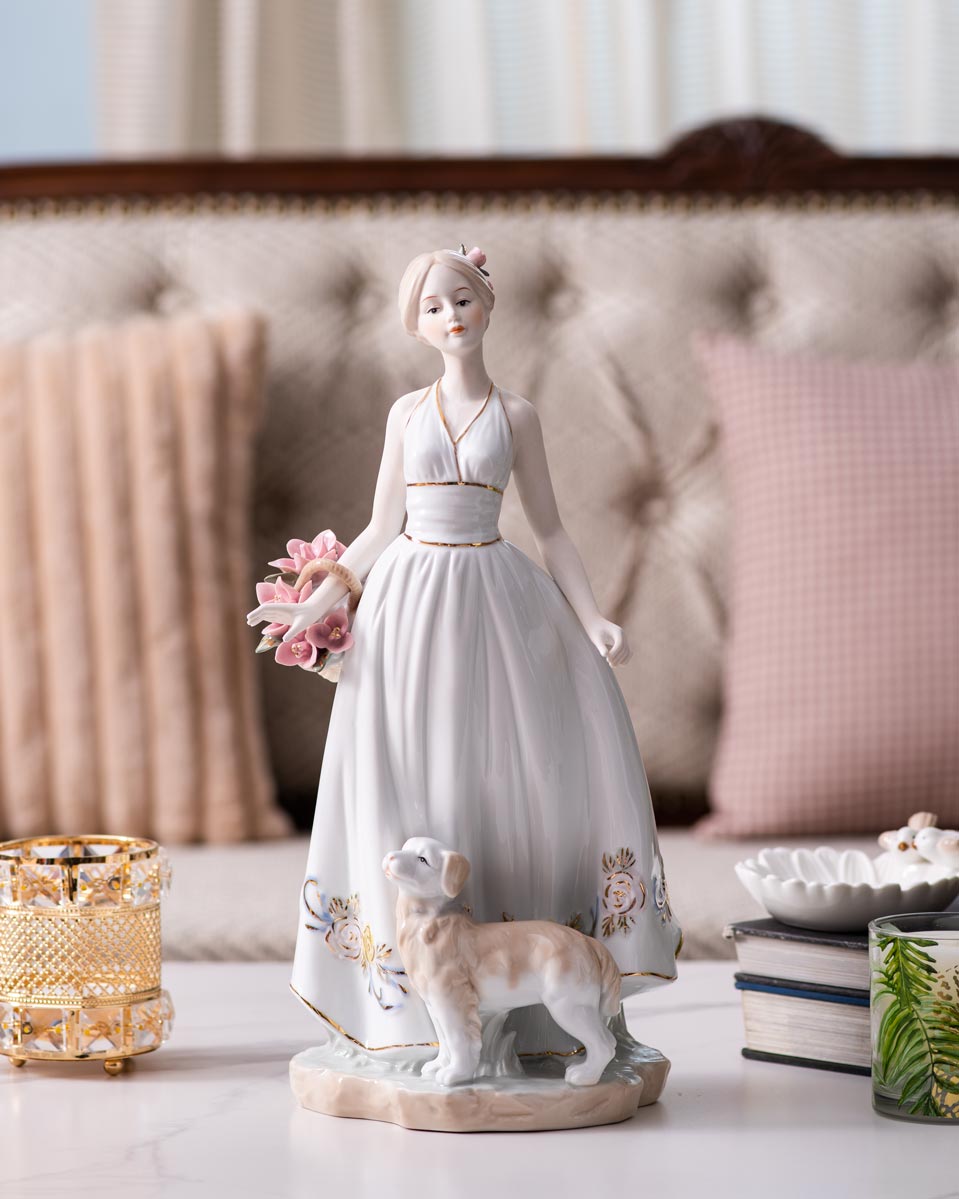 Victorian Lady - Fine Porcelain Figurine