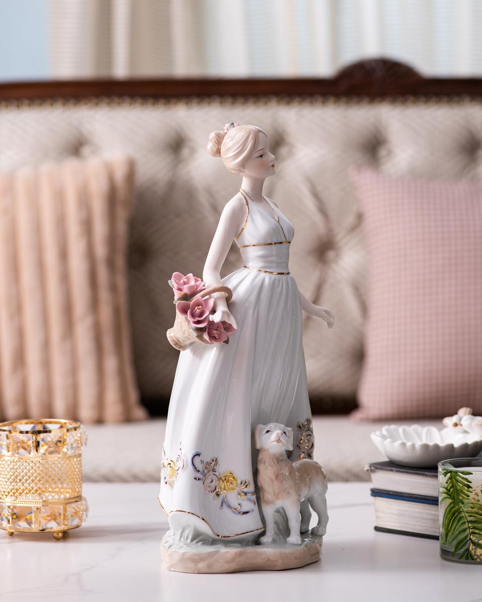 Victorian Lady - Fine Porcelain Figurine