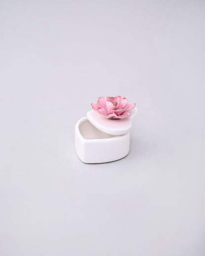 Rose Whisper Trinket Keeper - Pink