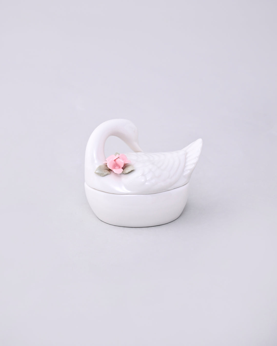 Romantic Swan Trinket Keeper