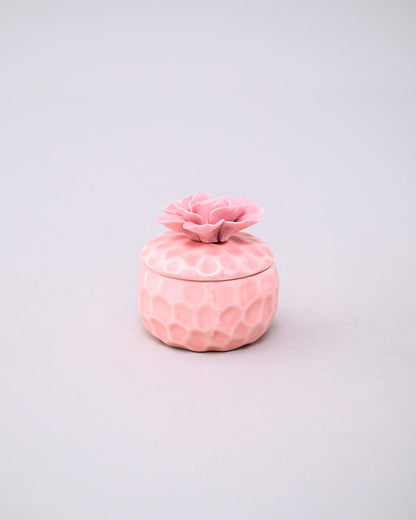Pink Peony Trinket Keeper