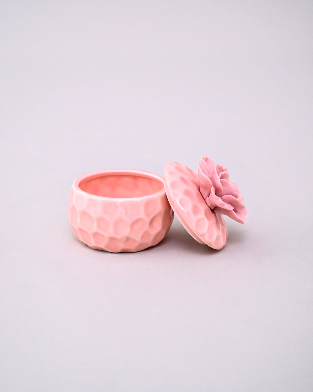 Pink Peony Trinket Keeper