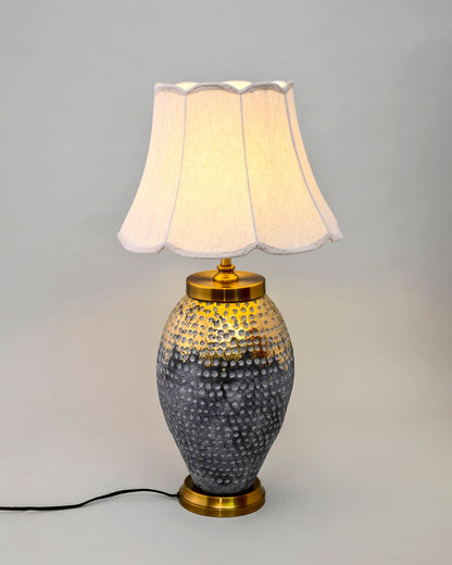 Auric Dusk Textured Table Lamp