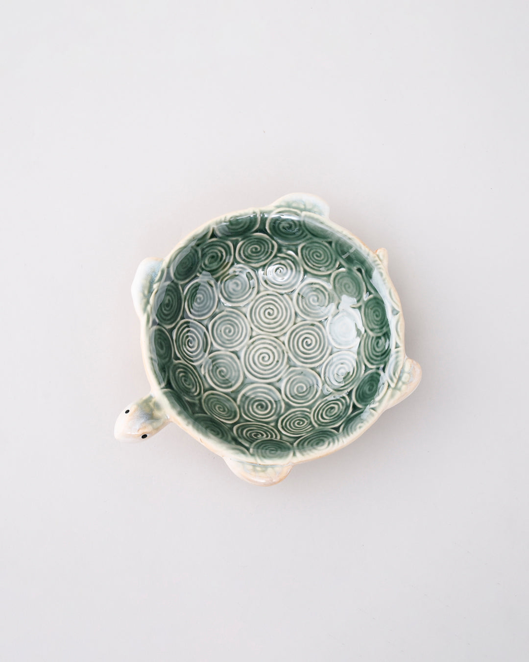 Ocean Turtle Textured Ceramic Bowl - Small