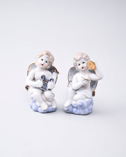 Celestial Melody Angle Cherub - Set Of 2