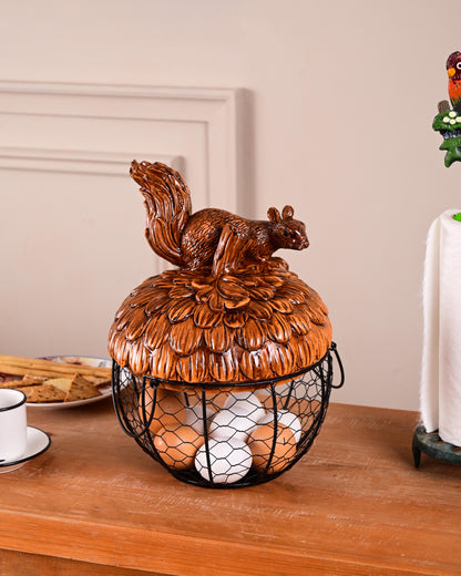 Squirrel Egg Basket