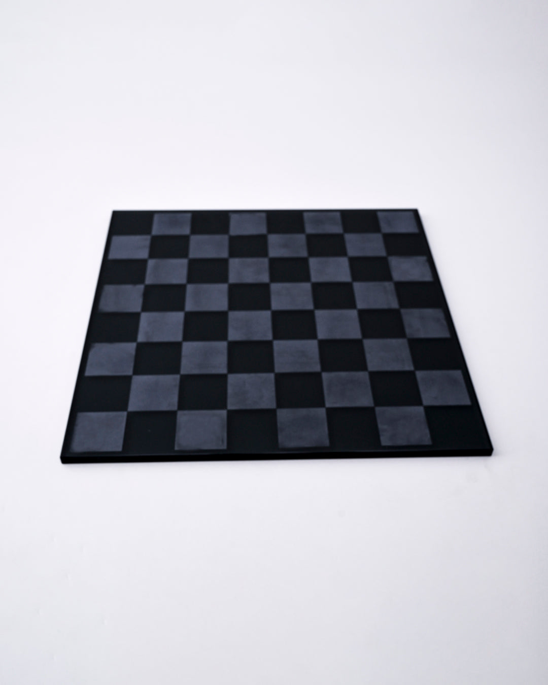 Modern Crystal Geometry Chess Set