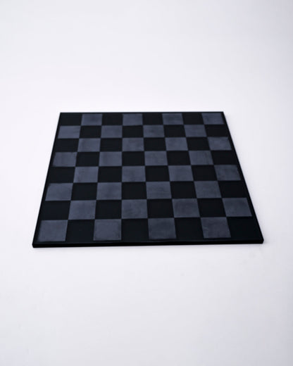 Modern Crystal Geometry Chess Set