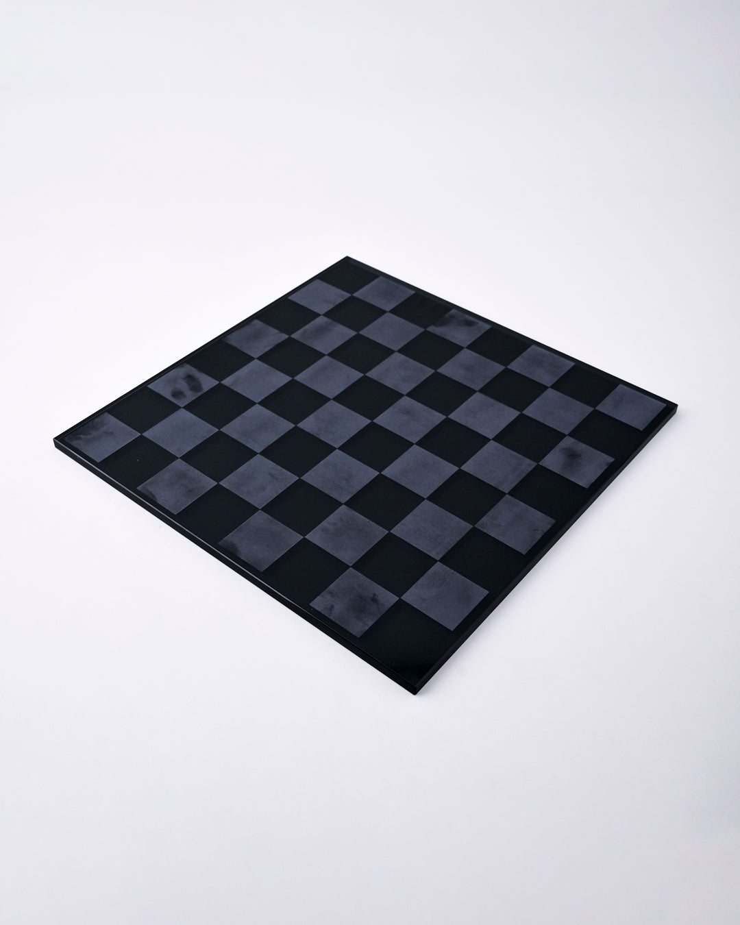 Modern Crystal Geometry Chess Set