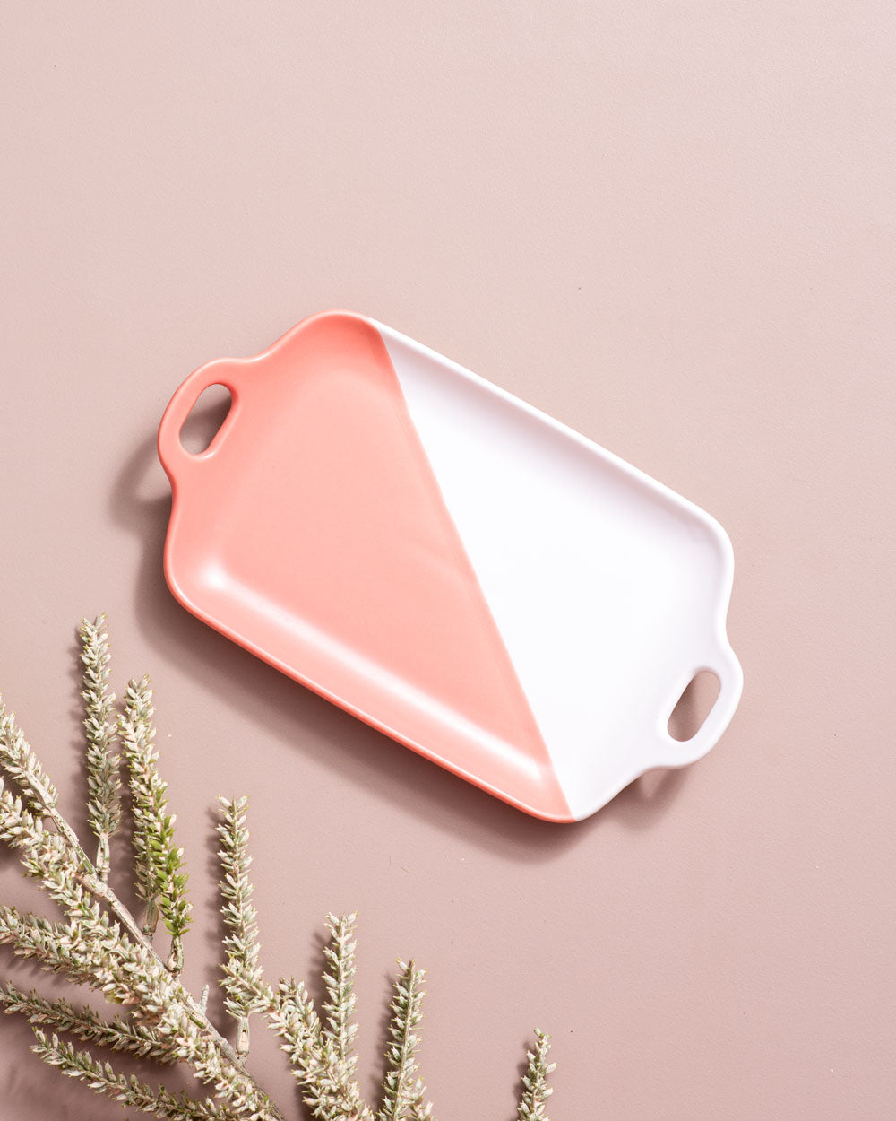 'Split' Rectangle Baking Dish - Pink