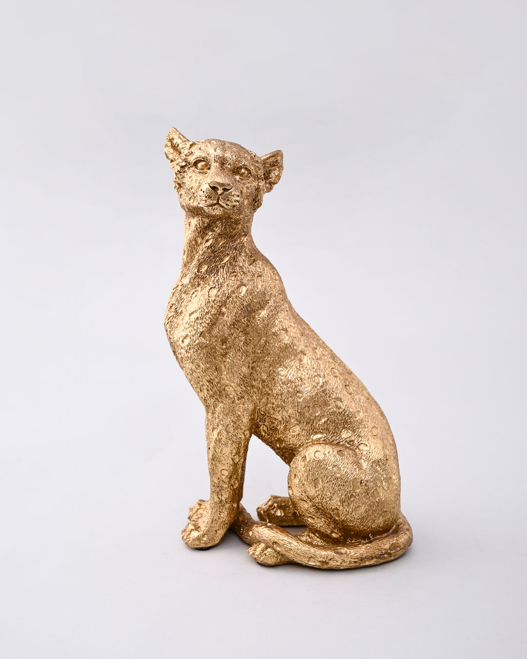 Golden Grace Decorative Panther Figurine