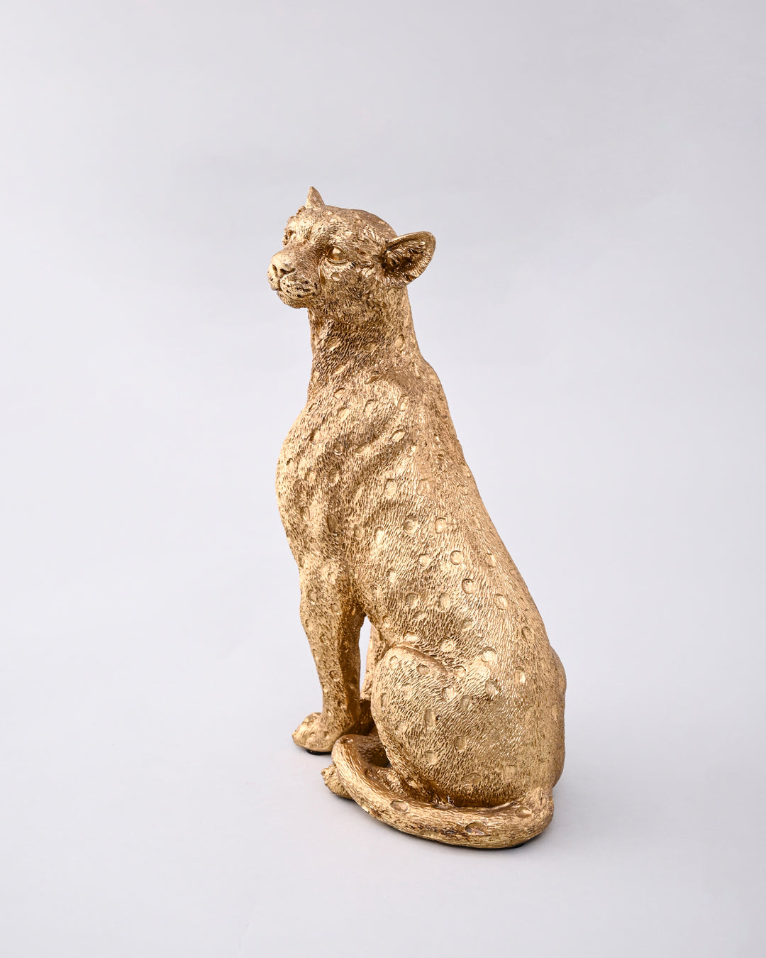 Golden Grace Decorative Panther Figurine