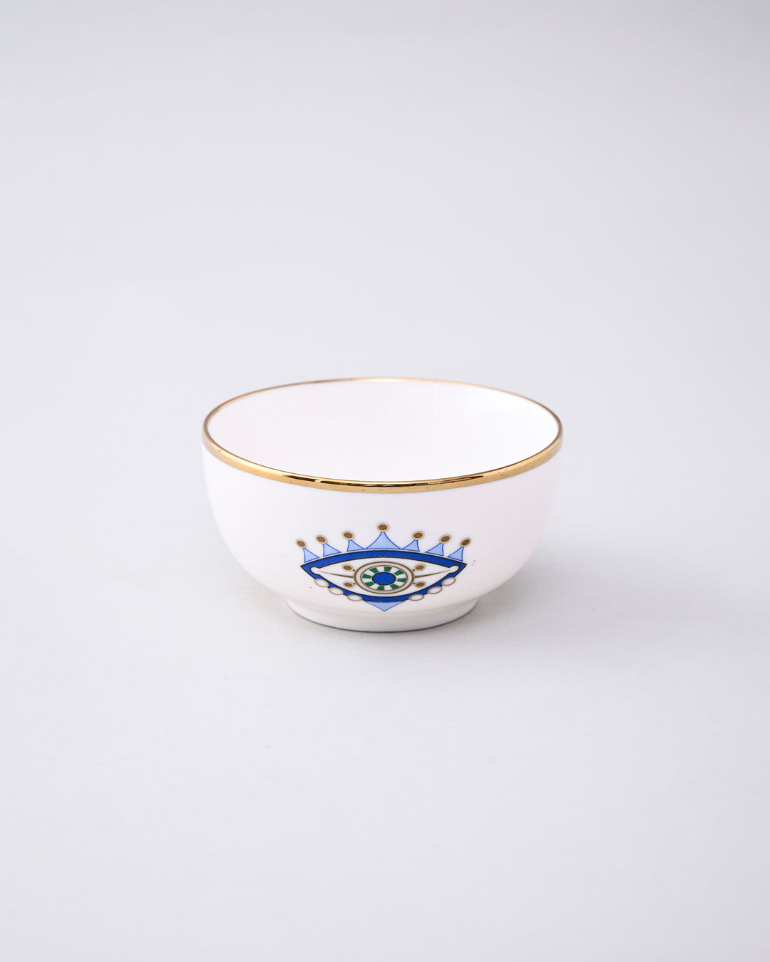 Guardian Evil Eye Ceramic Katori - Set Of 2