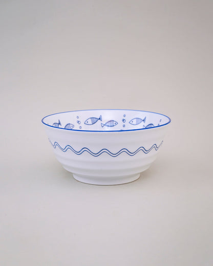 Ocean Breeze Ceramic Serving Bowl
