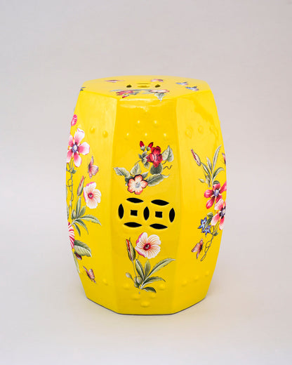 Butterflies Bloom Garden Stool