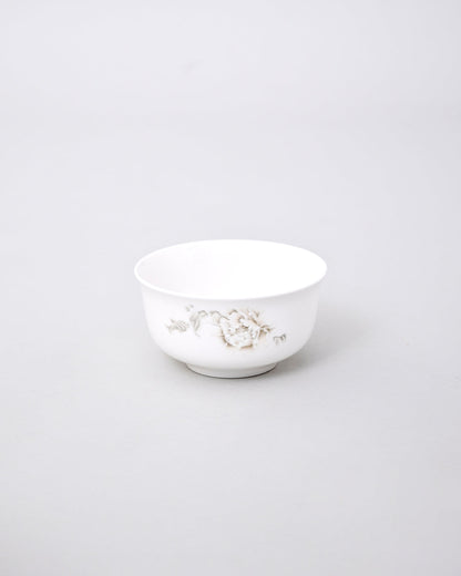 Classic Floral Porcelain Katori