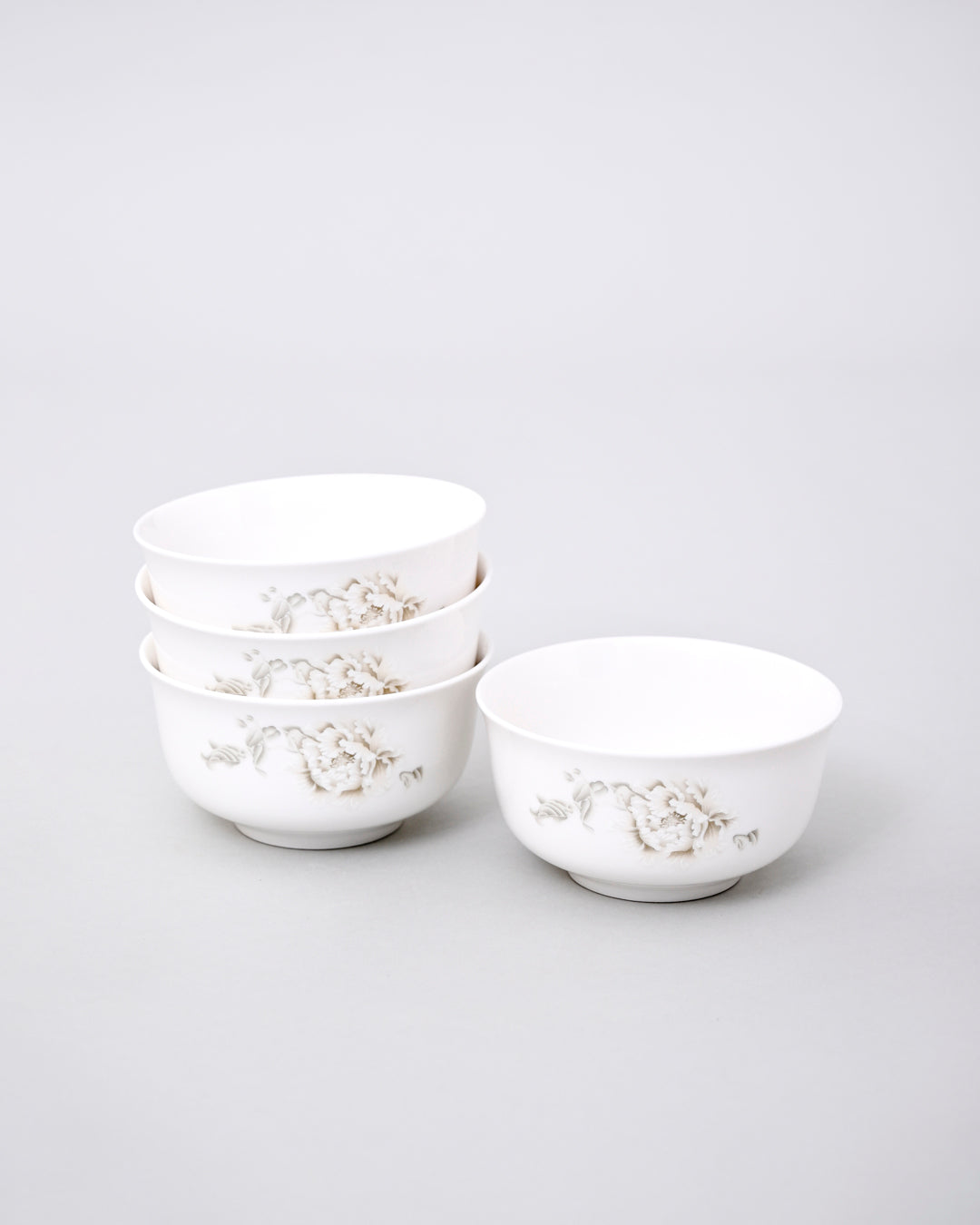 Classic Floral Porcelain Katori