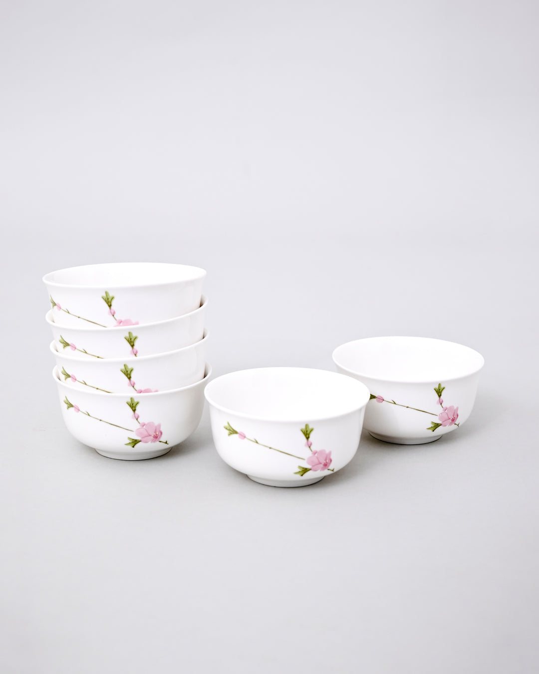 Blossom Shine Porcelain Katori - 1 Pisce