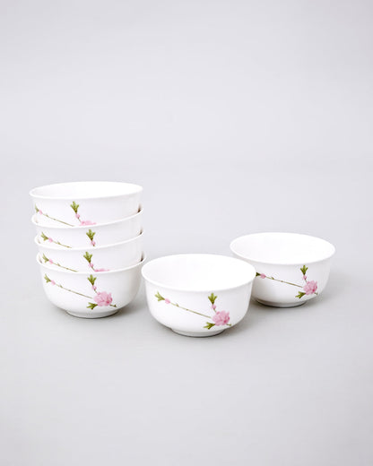Blossom Shine Porcelain Katori - 1 Pisce
