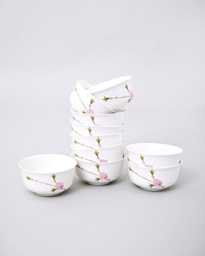 Blossom Shine Porcelain Katori - 1 Pisce