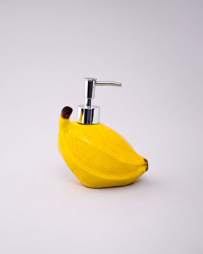 Banana Ceramic Soap Dispenser