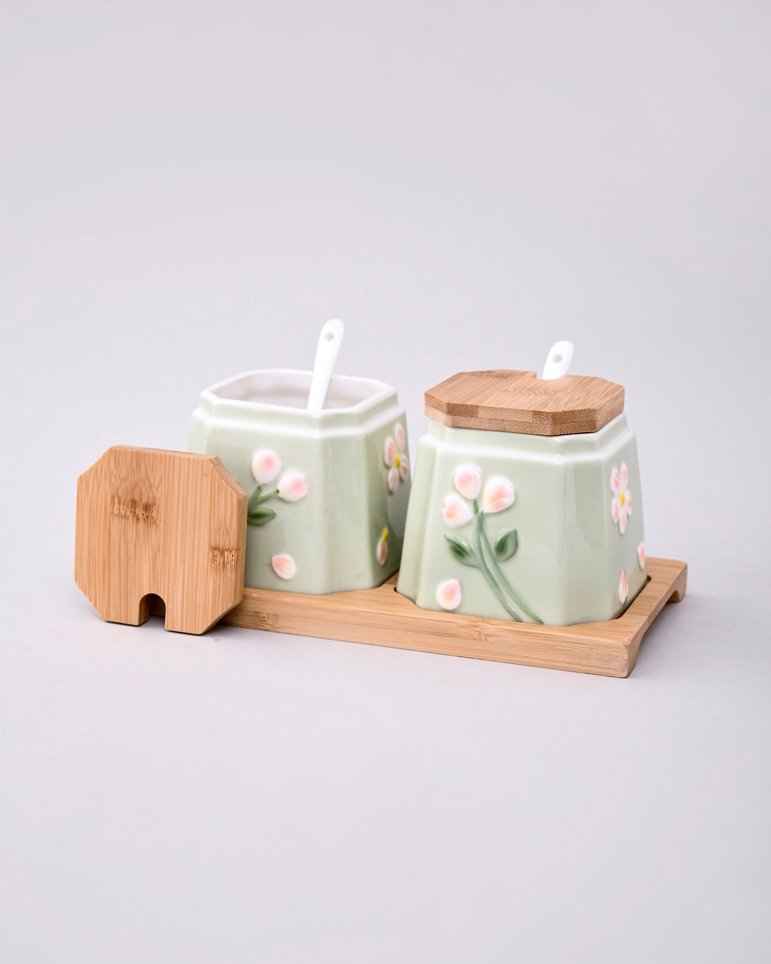 Botnical Bils Condiment Jar Set