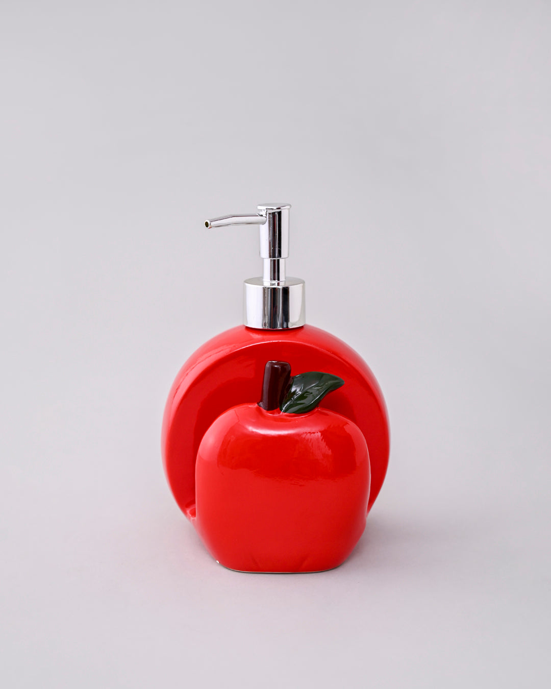 Apple Soap Dispenser With Scrub Holder