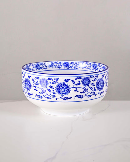 Vintage Blue & White Bowl - Large
