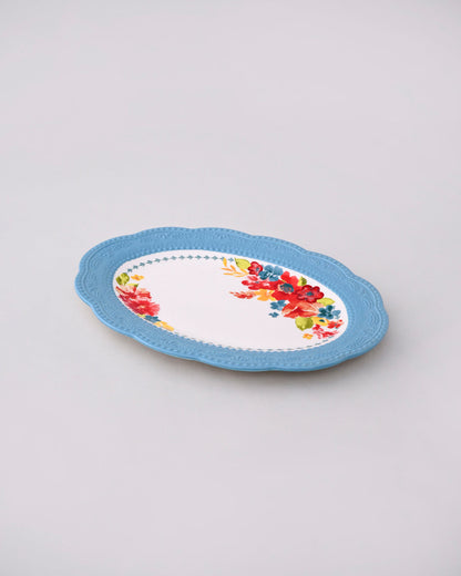 Floral Fiesta Serving Platter