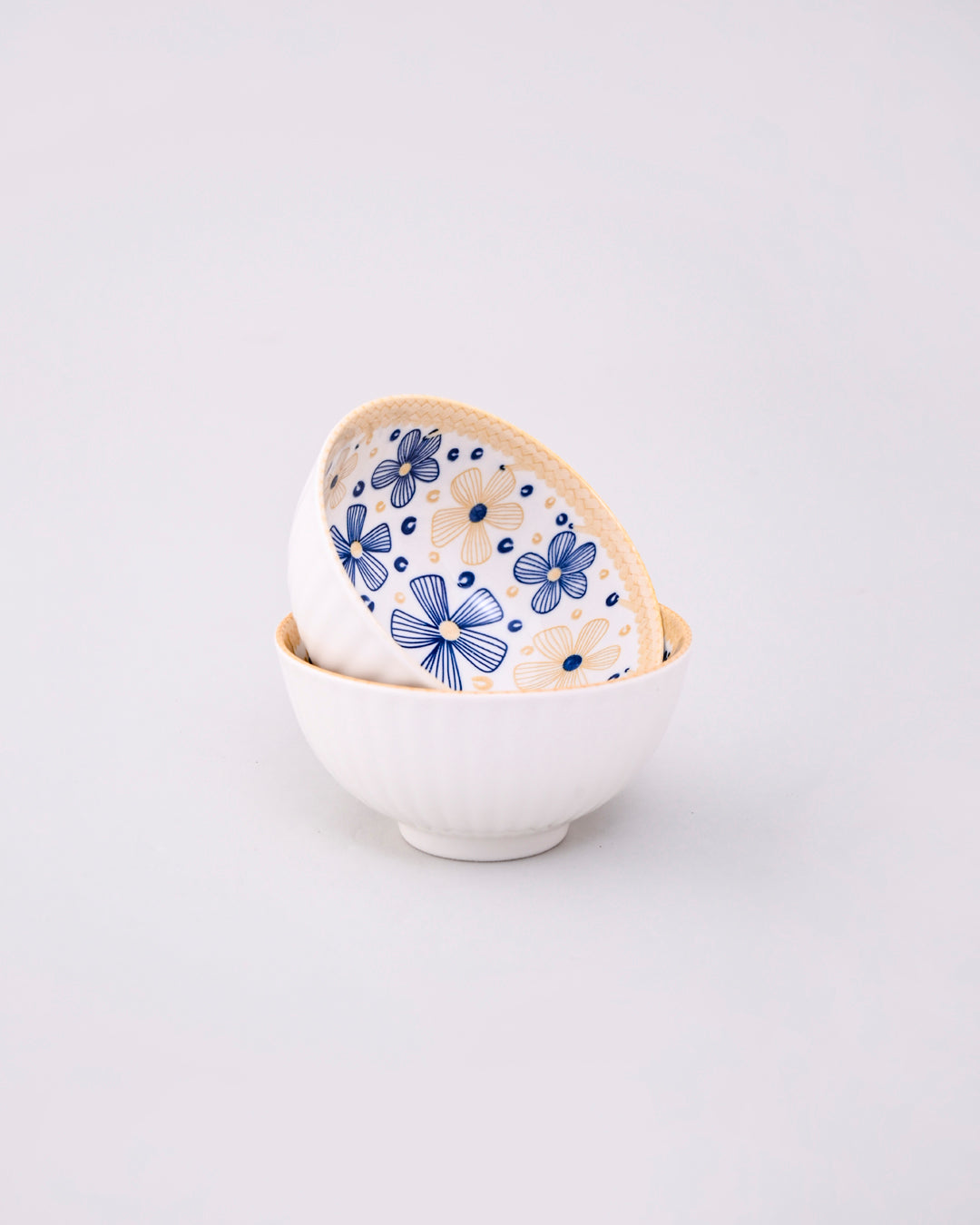Indigo Artisan Katori - Set Of 2