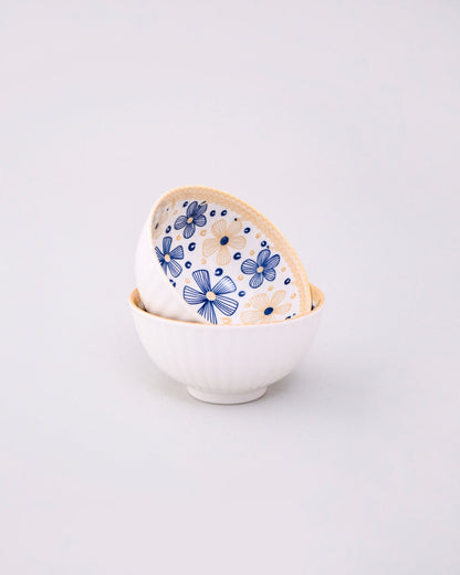 Indigo Artisan Katori - Set Of 2