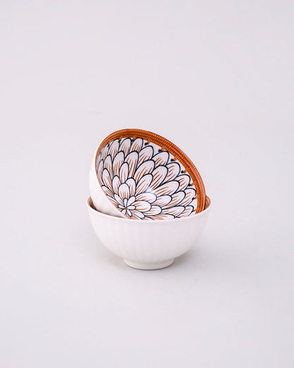 Floral Whimsy Katori - Set Of 2