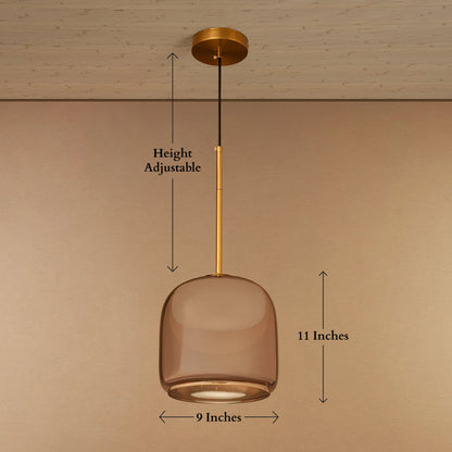Obsidian Glow Ceiling Light For Home & Home Decoration Item