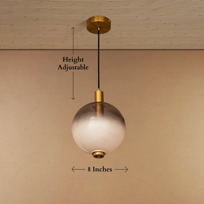 Orbis Luxe Ceiling Light For Home & Home Decoration Item - Somke Grey