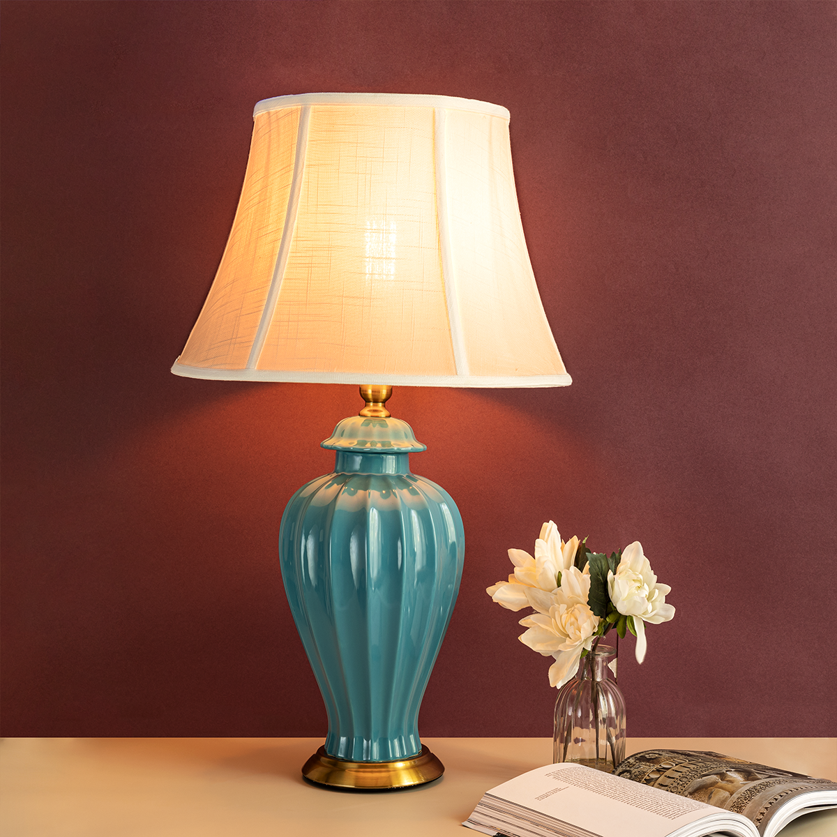 Antonia Ceramic Ceramic Table Lamp