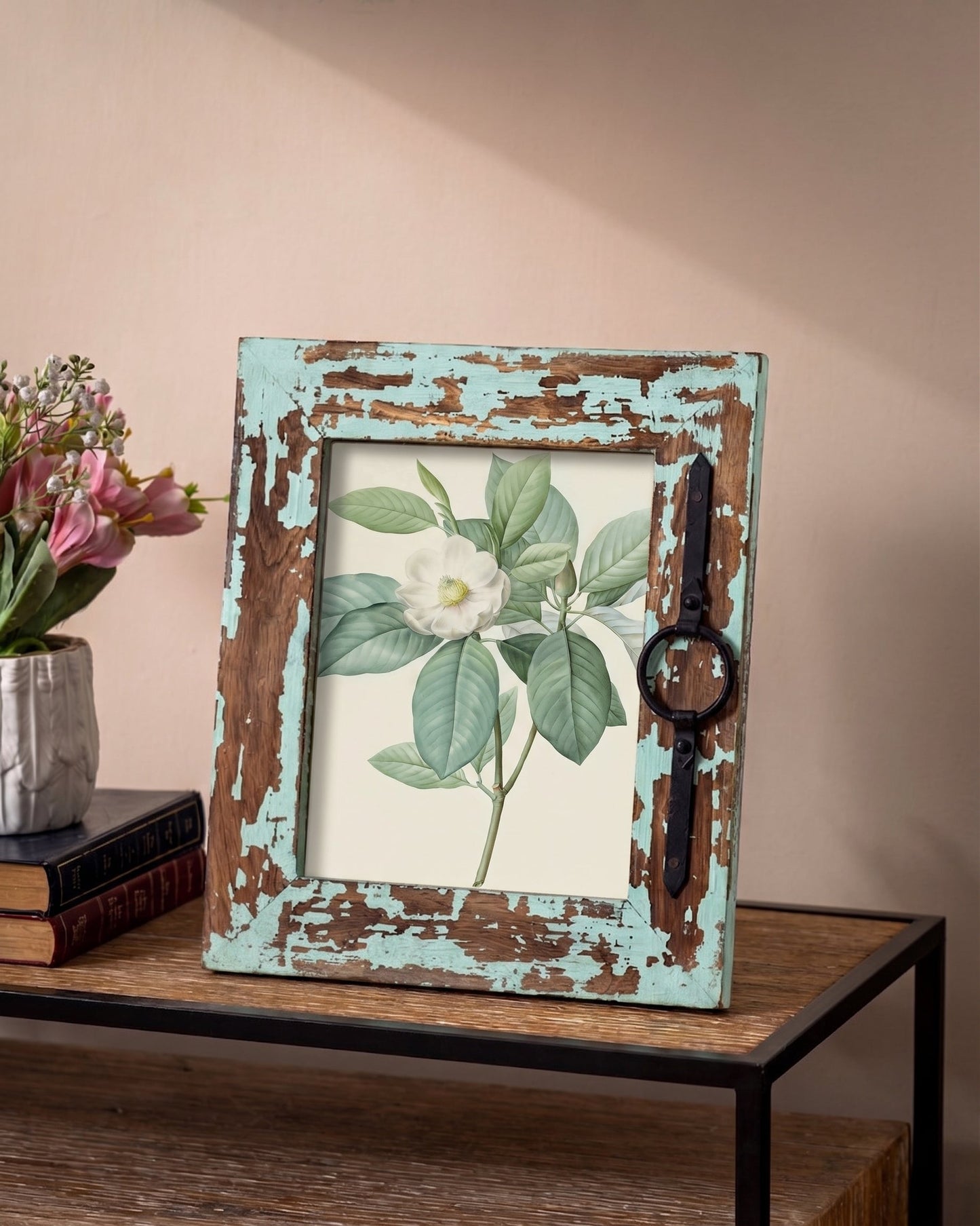 Vintage Mint Distress Frame