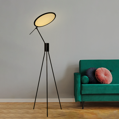 Modern Geometric Orb Designer Standing Lamp